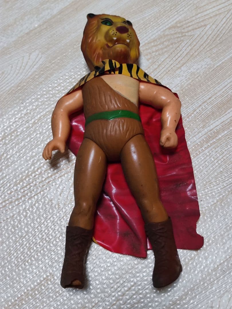 ◇希少◇タイガーマスク ソフビ 梶原一騎 当時物 中嶋製作所 ヒーロー レスラー