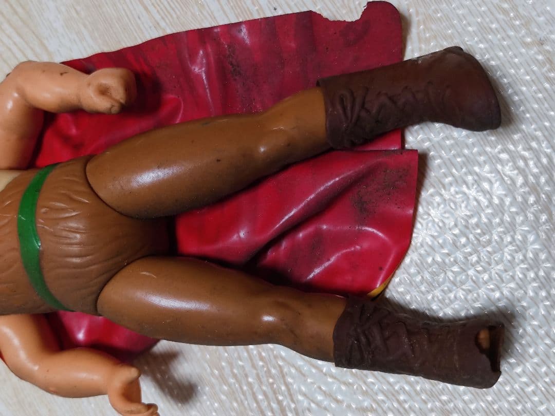 ◇希少◇タイガーマスク ソフビ 梶原一騎 当時物 中嶋製作所 ヒーロー レスラー