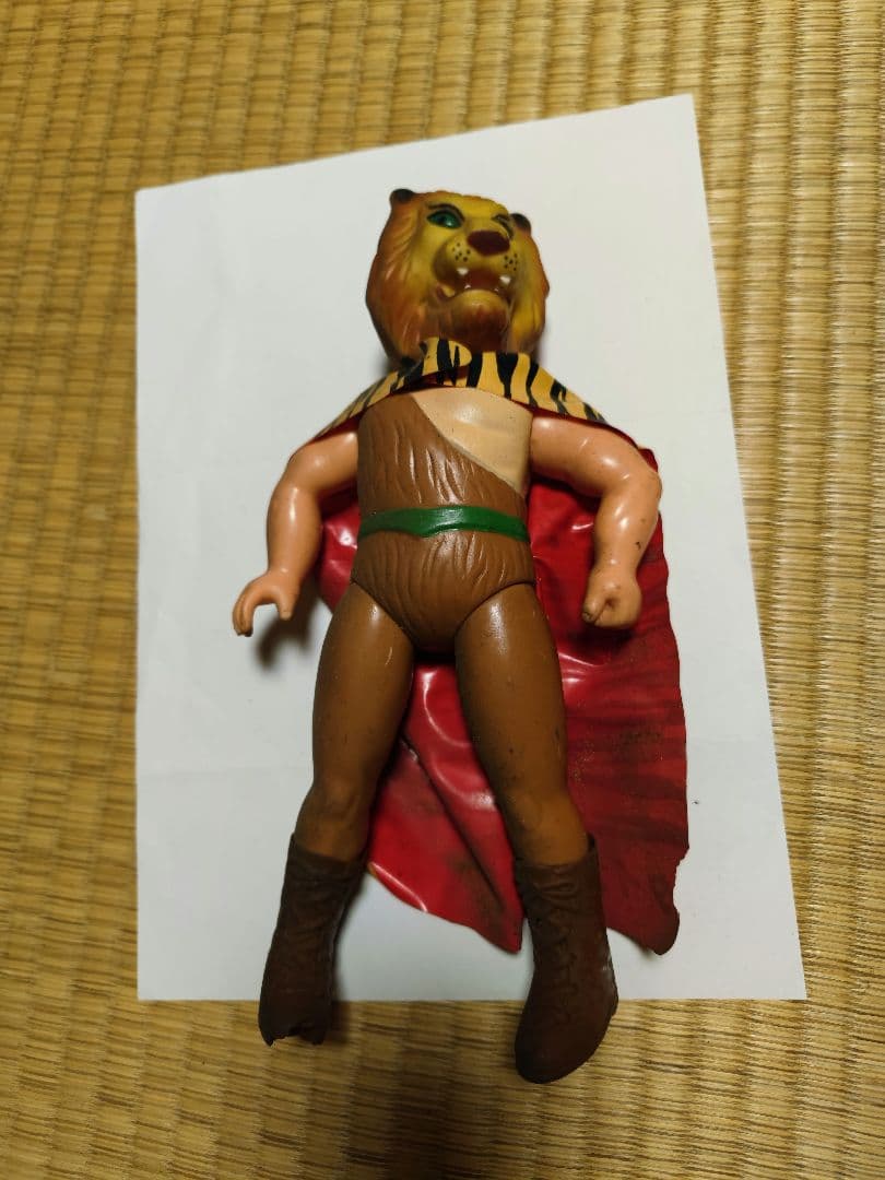 ◇希少◇タイガーマスク ソフビ 梶原一騎 当時物 中嶋製作所 ヒーロー レスラー