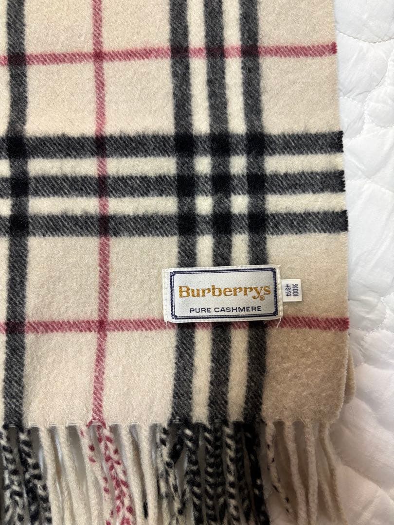 Burberrys バーバリー カシミヤ100% マフラー
