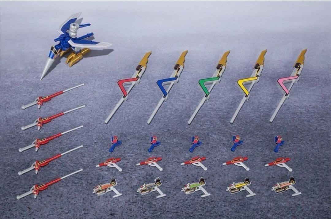 SHODO SUPER スーパーミニプラ 救急戦隊ゴーゴーファイブ セット