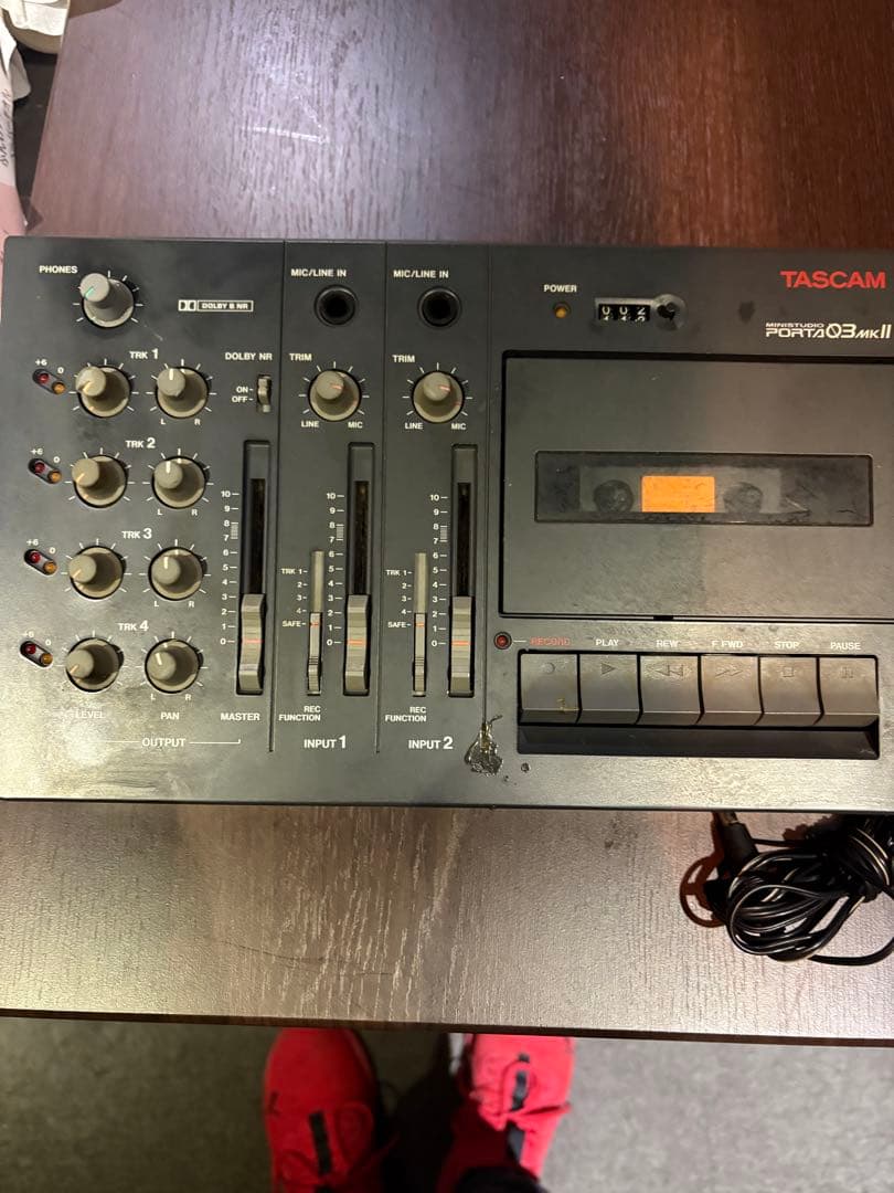 TASCAM PORTA03 mkII マルチトラックレコーダー