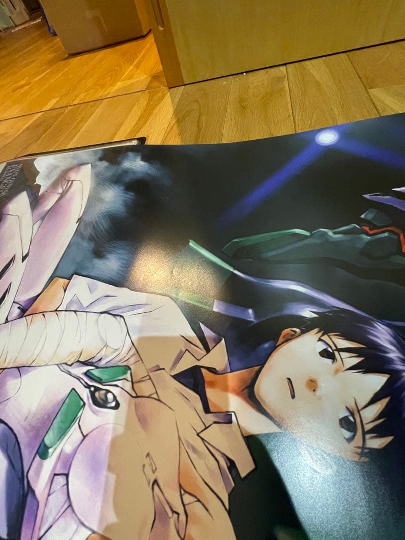 【B2ポスター】 新世紀エヴァンゲリオン　DVD BOX購入特典