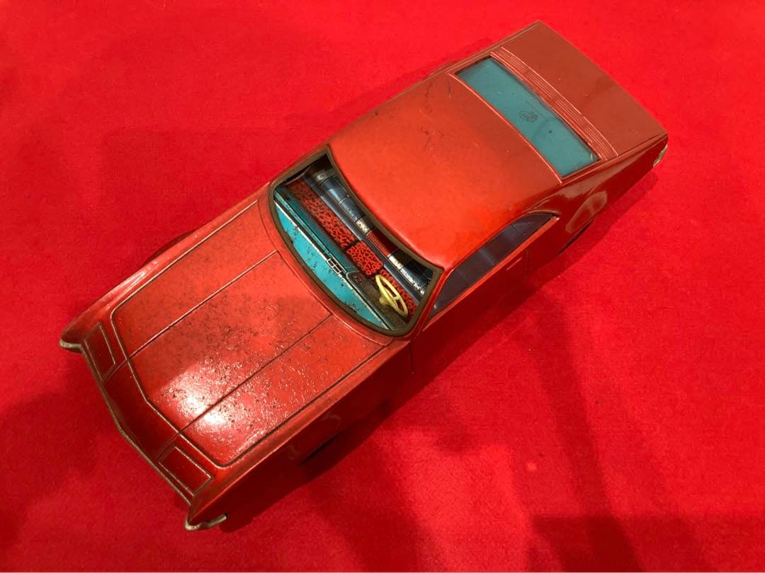 昭和 レトロ アサヒ玩具 トロネード Toronado ブリキ