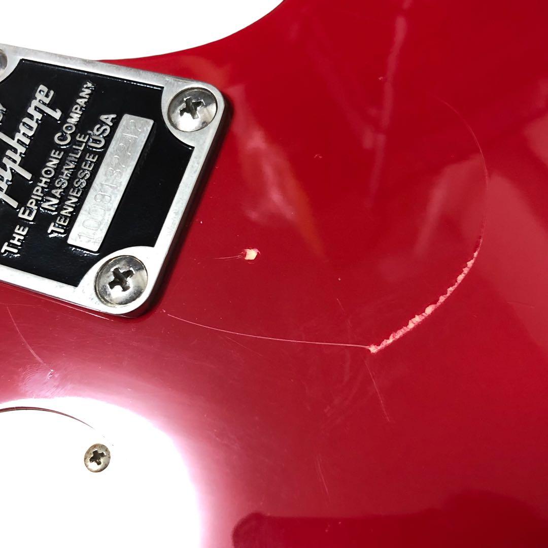 【レフティ】エピフォン レスポール100 エレキギター 動作品 左利き