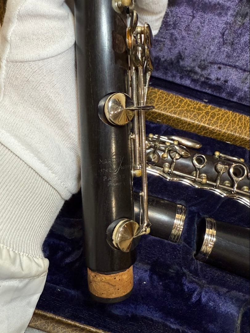 【送料込み】クラリネットMartin Freres パリス　フランス1740