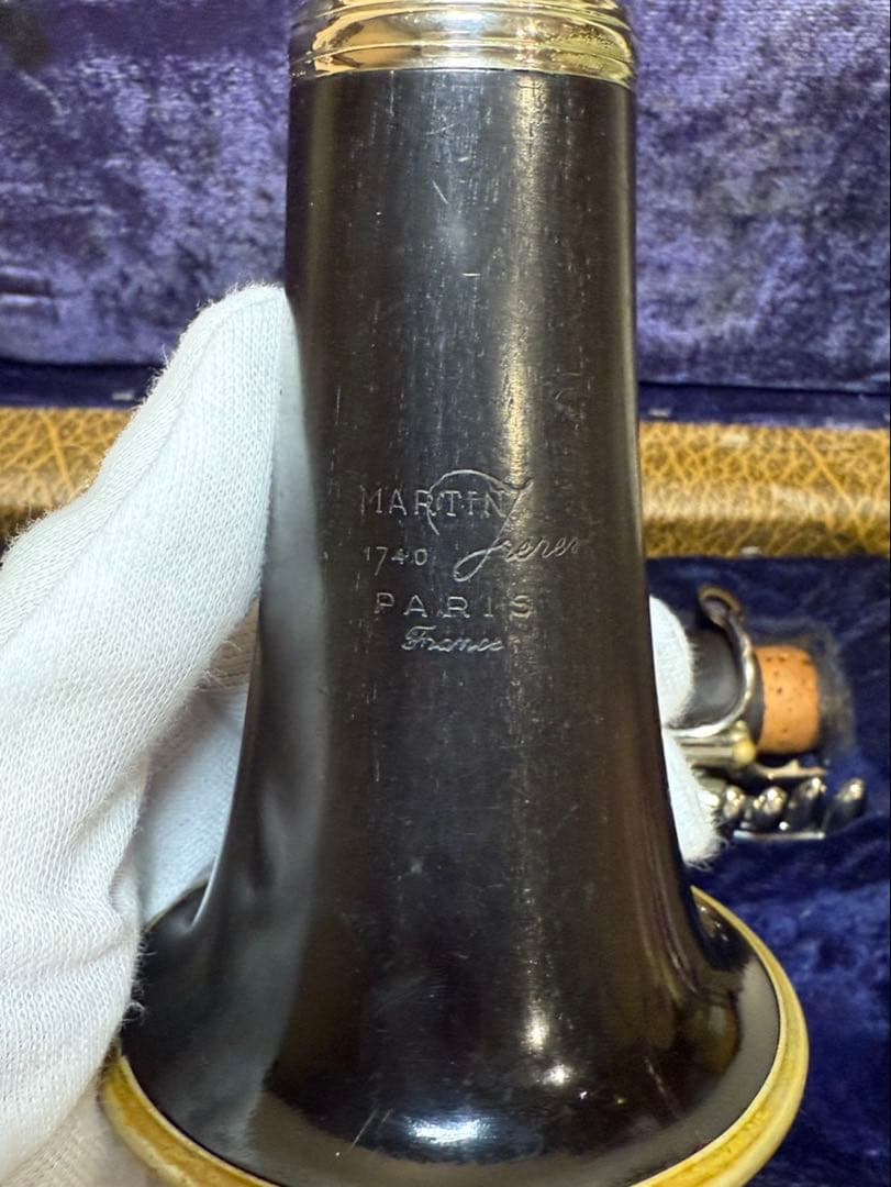 【送料込み】クラリネットMartin Freres パリス　フランス1740