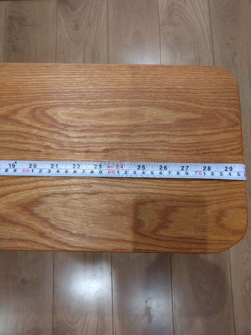 欅のベンチ79　値下げ❕テーブル　長寿のケヤキの杢目が綺麗ですよ❕脚は檜の硬い枝