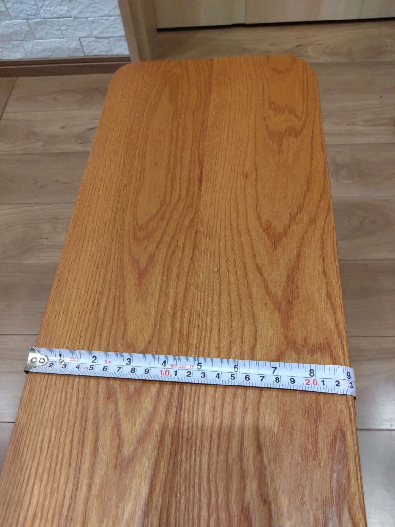 欅のベンチ79　値下げ❕テーブル　長寿のケヤキの杢目が綺麗ですよ❕脚は檜の硬い枝