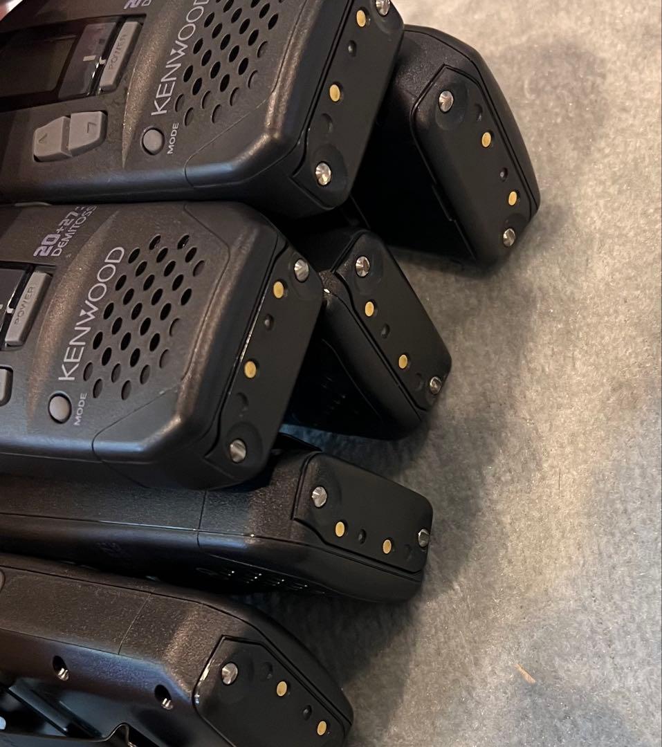 KENWOOD 特定小電力トランシーバー UBZ-BG20R/RG27 セット