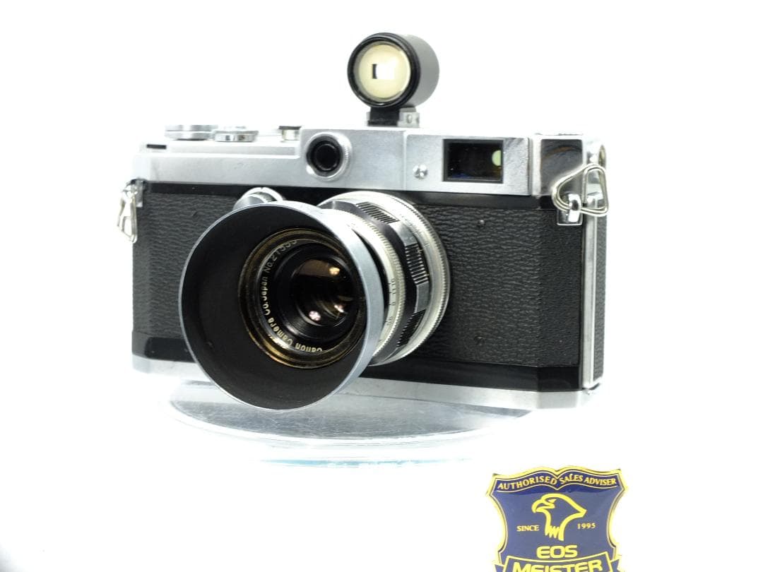 【実写確認整備品】キャノン L2／50㎜f2.8ゼブラ・フード付