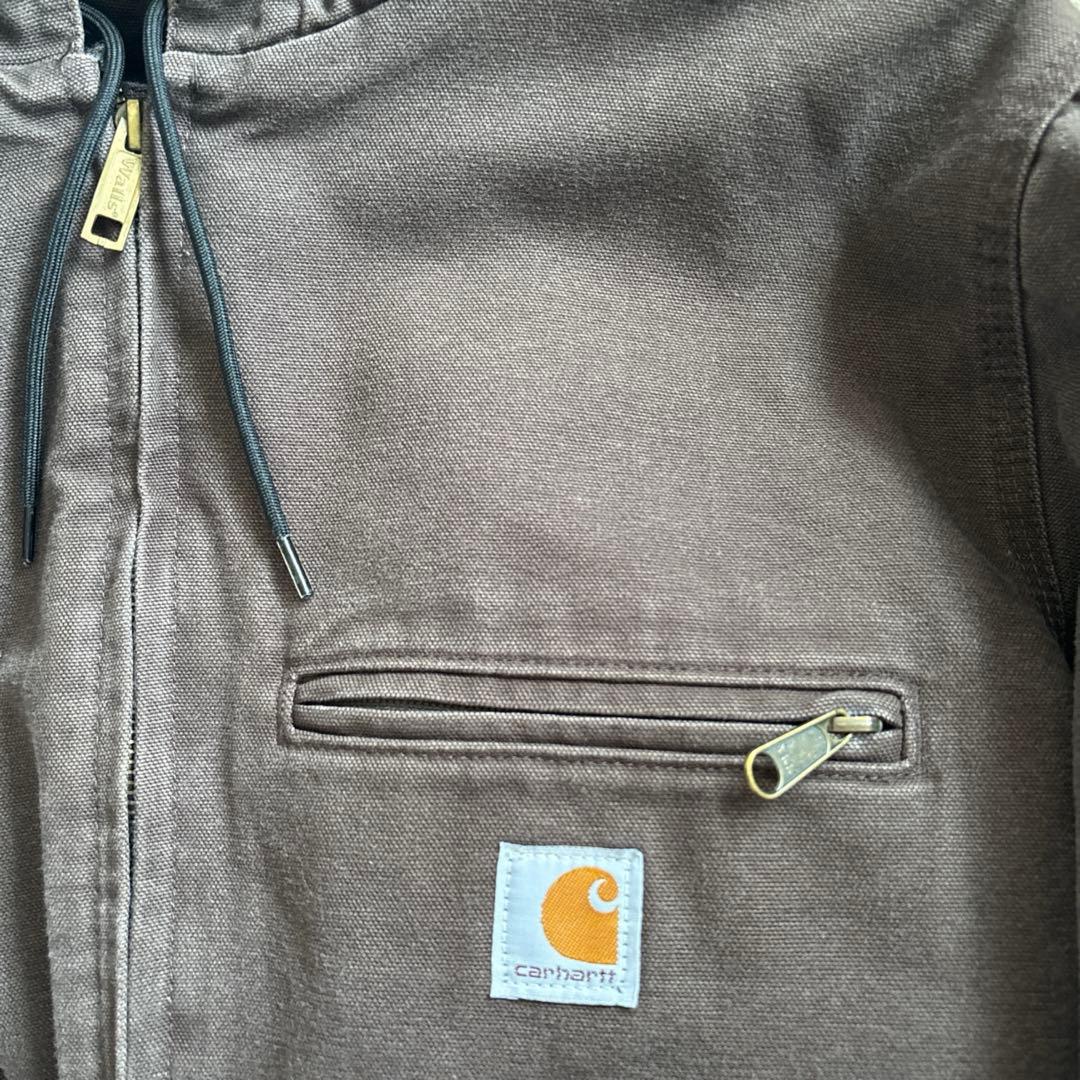 Carhartt カーハート アクティブジャケット ダークブラウン L フェード