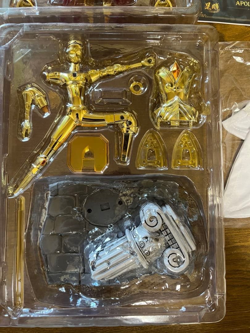 ソ*ク様 聖闘士聖衣神話EX 同サイズ 天帝ゼウス 太陽神アポロン 2体セット