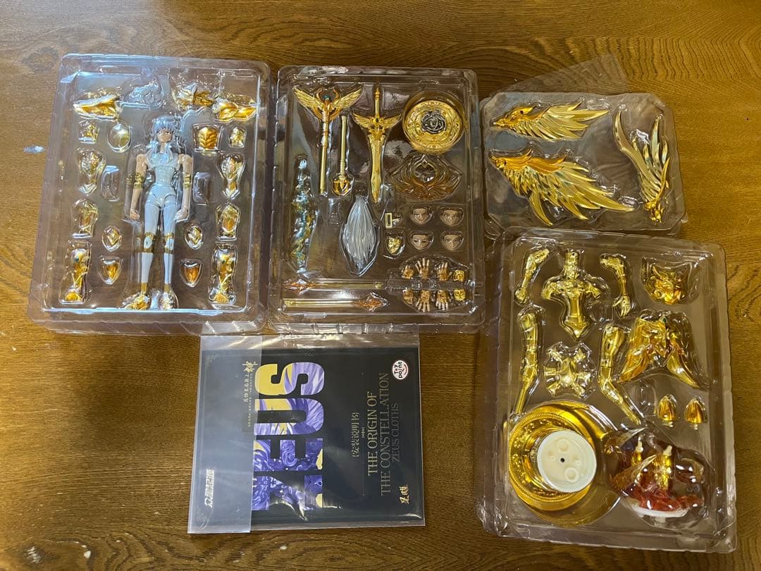 ソ*ク様 聖闘士聖衣神話EX 同サイズ 天帝ゼウス 太陽神アポロン 2体セット