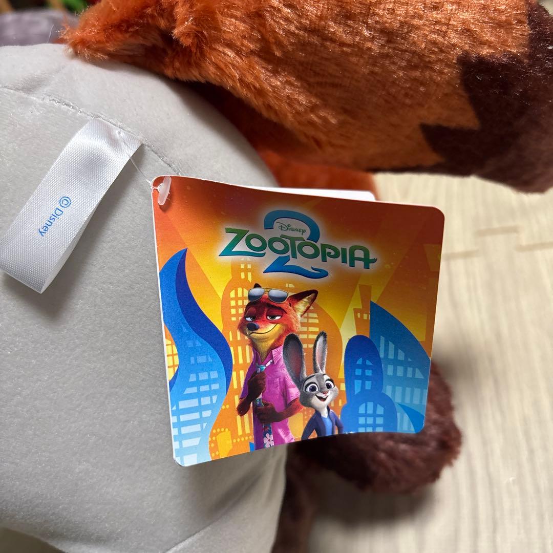 ズートピア2 スーパーラージ ぬいぐるみ ジュディ＆ニック&パウバート