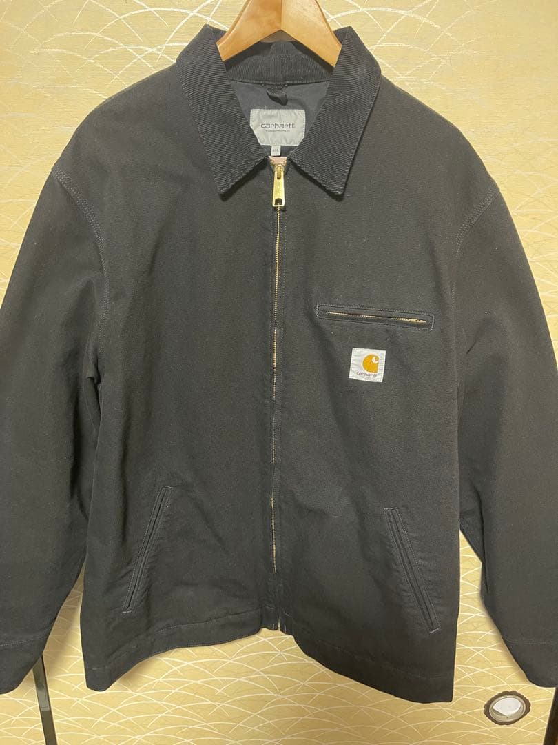 希少サイズXXL カーハートWIP デトロイトジャケット ブラック