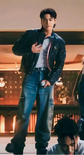 Acne Studios ディストレスト レザージャケット 48 BTS グク