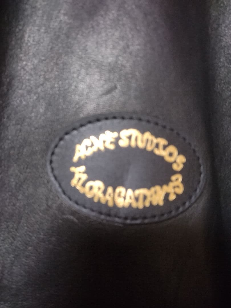 Acne Studios ディストレスト レザージャケット 48 BTS グク