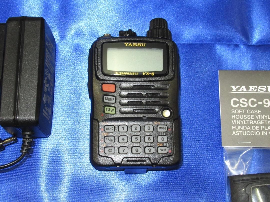 YAESU VX-6 144/430MHz 生産終了 新品同様（オプション付）