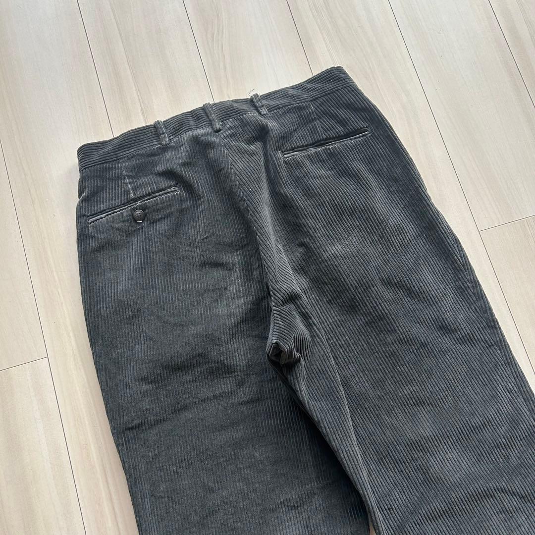 -90s ブルックスブラザーズ ブラックコーデュロイパンツ USA製 32×30