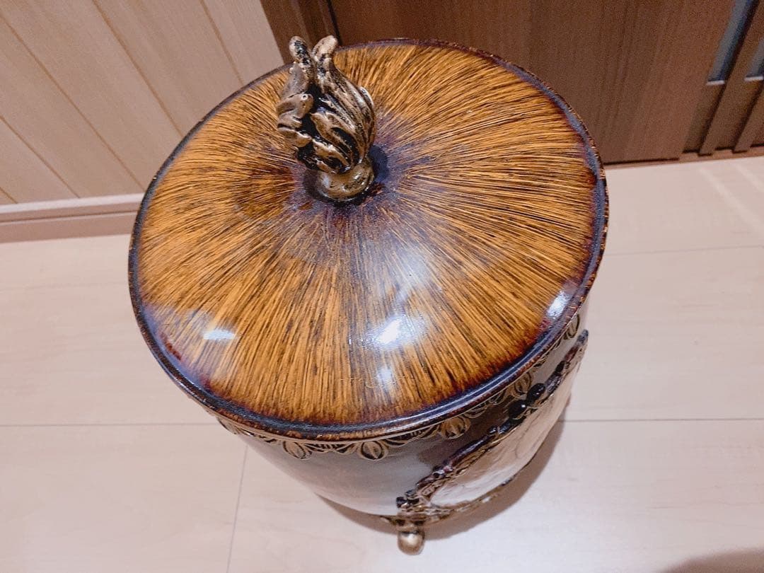 アンティーク 木製収納ボックス 大きめサイズ