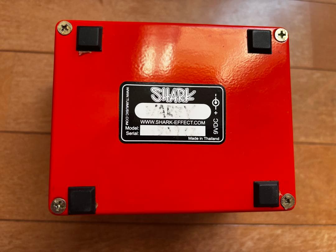 動作確SHARK WARZY DRIVE ギター　エフェクター