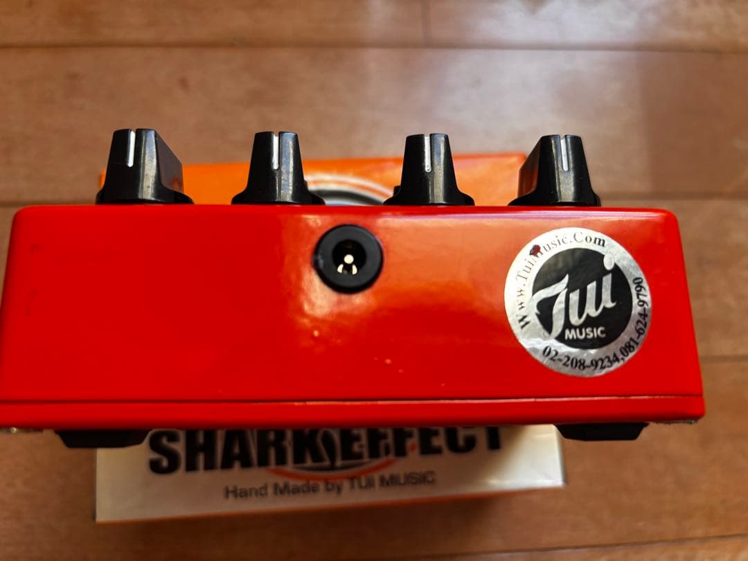 動作確SHARK WARZY DRIVE ギター　エフェクター