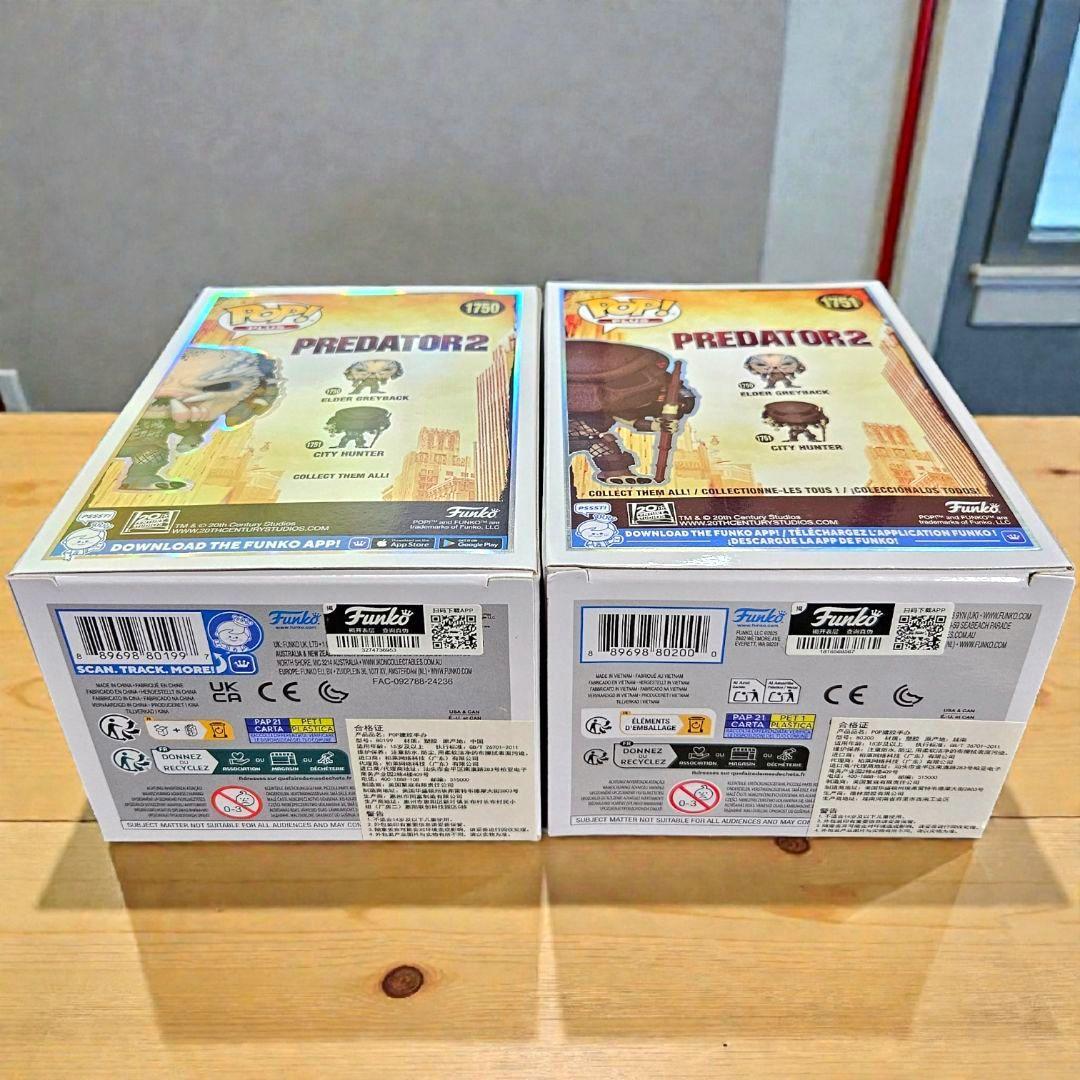 新品　Funko POP!　プレデター2　Predator2　2体セット　正規品