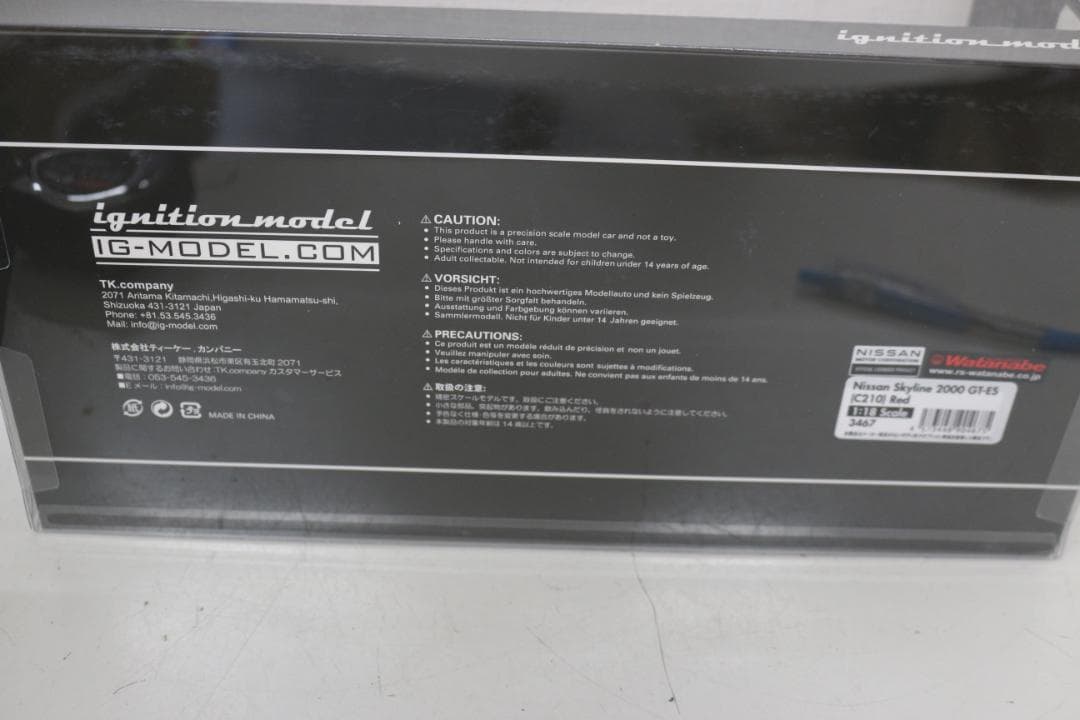 T*A様 ignition model 1/18 日産 スカイライン 2000