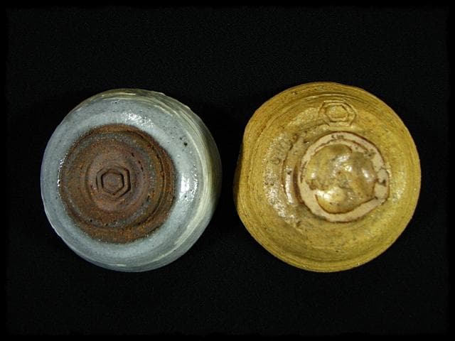 清水 六兵衛 ぐい呑 盃 杯 色かわり 五客 茶道具 酒器 c608