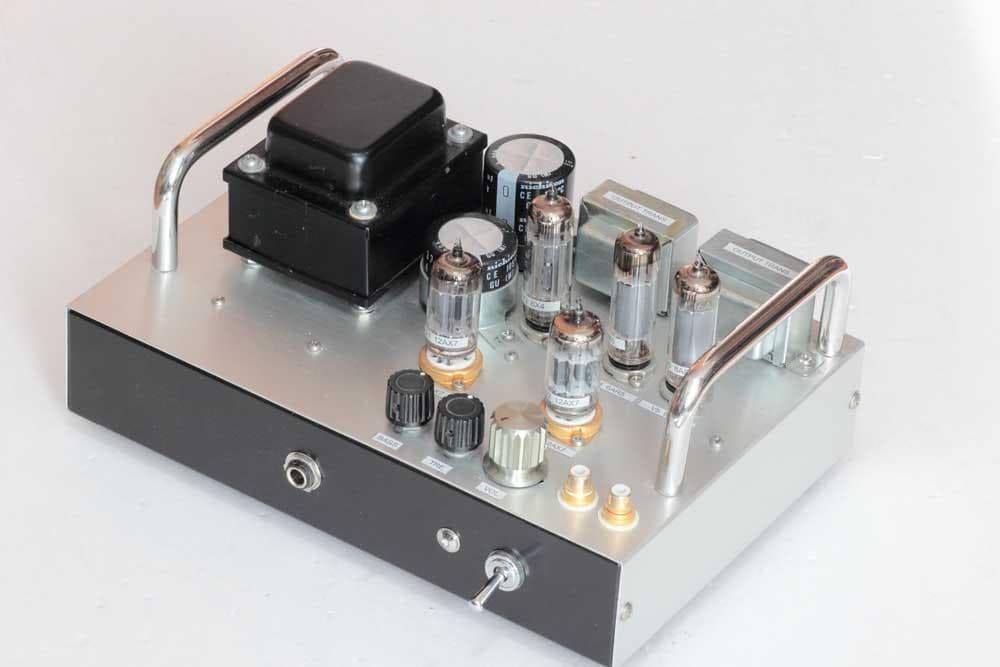 コンパクト ステレオ パワーアンプ 動作品