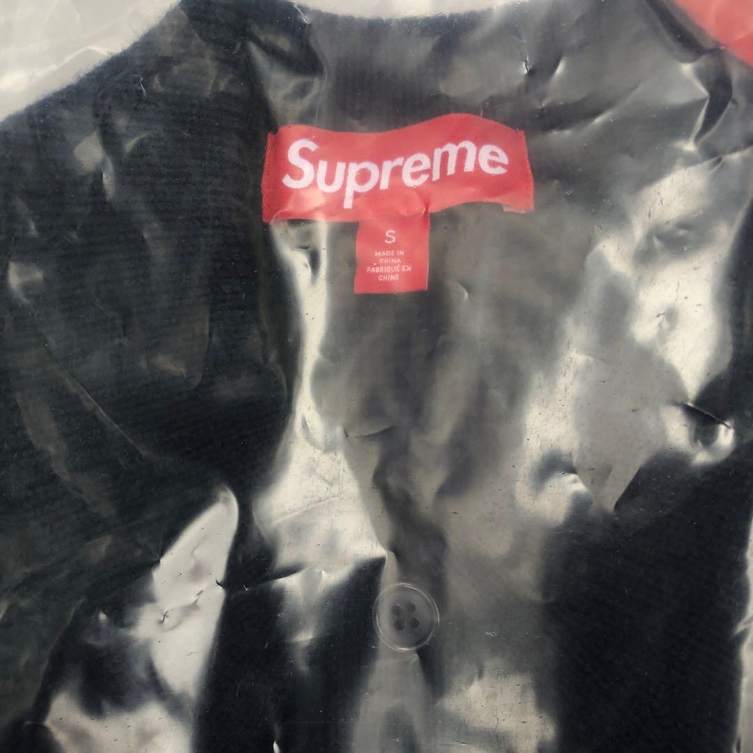 トップス Supreme Small Box Polo Sweater \"Navy\" S