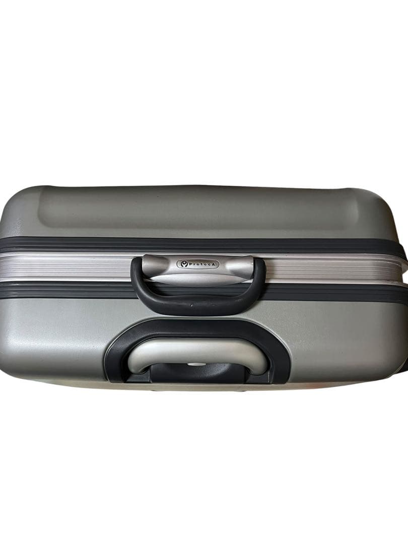 【週末セール】プロテカ 80L シルバー スーツケース 大容量　PROTECA