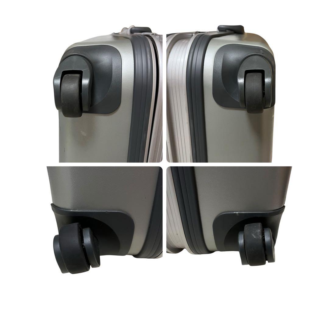 【週末セール】プロテカ 80L シルバー スーツケース 大容量　PROTECA