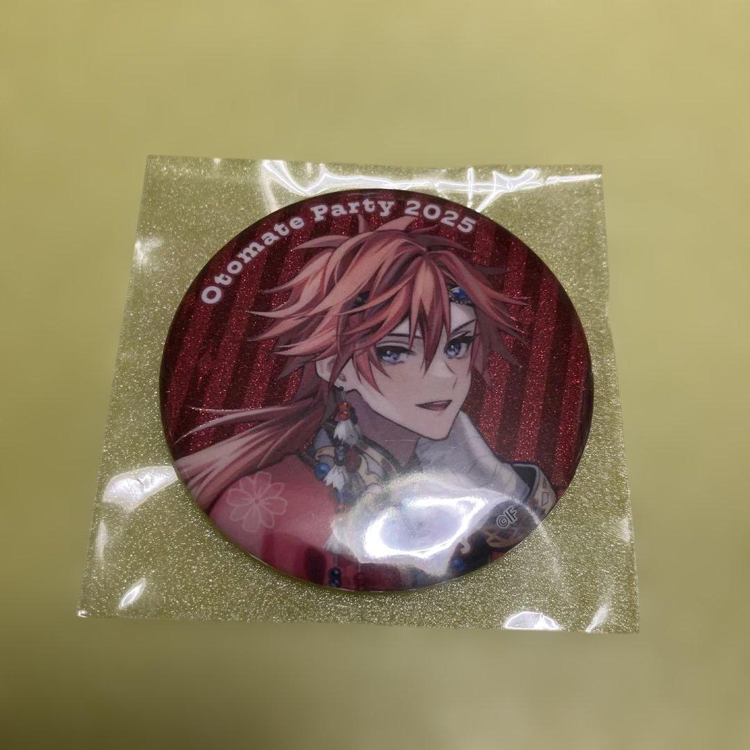 オトメイトパーティー　オトパ 2025 キラキラ缶バッジ マツリカの炯 フェイ