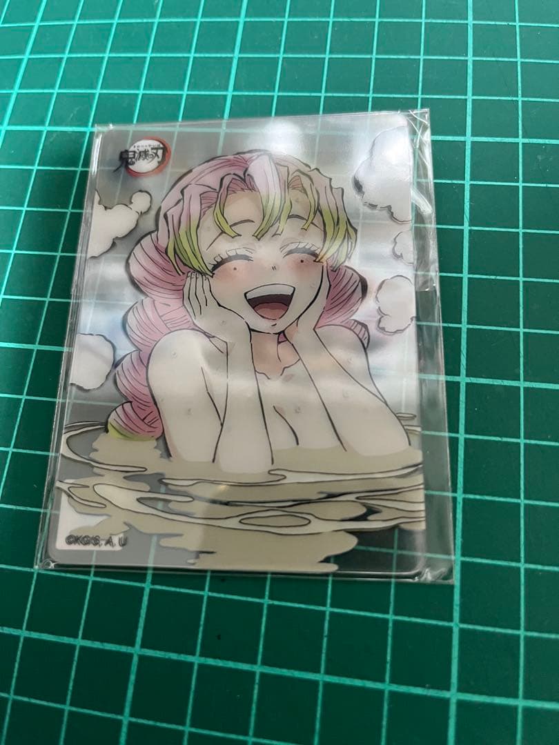 鬼滅の刃　甘露寺蜜璃　お楽しみくじ　レイヤードクリアカード