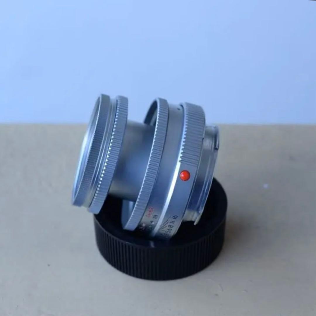 極美品銘玉 LEICA ELMAR-M 50mm F2.8 シルバー 共箱