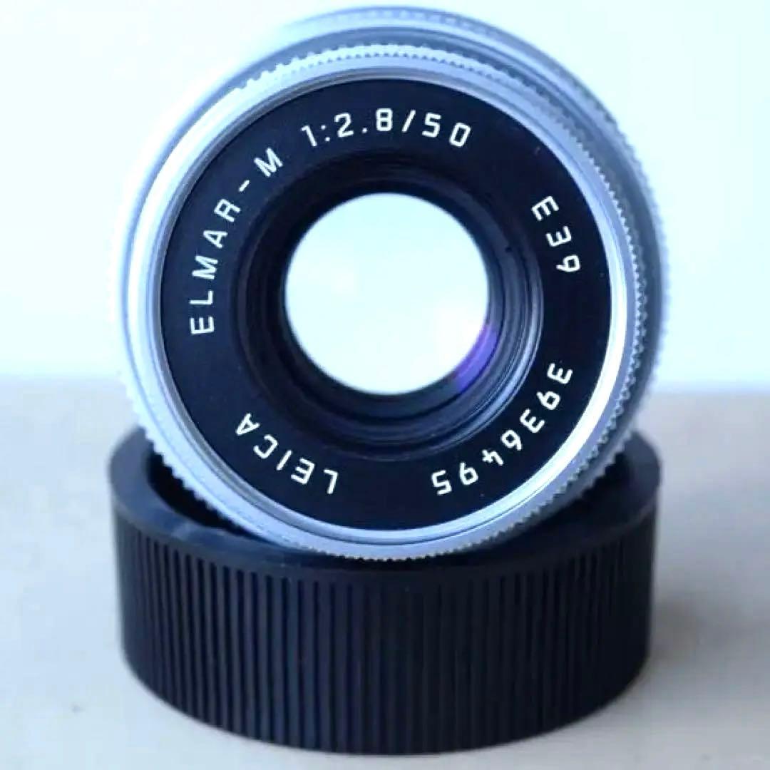 極美品銘玉 LEICA ELMAR-M 50mm F2.8 シルバー 共箱