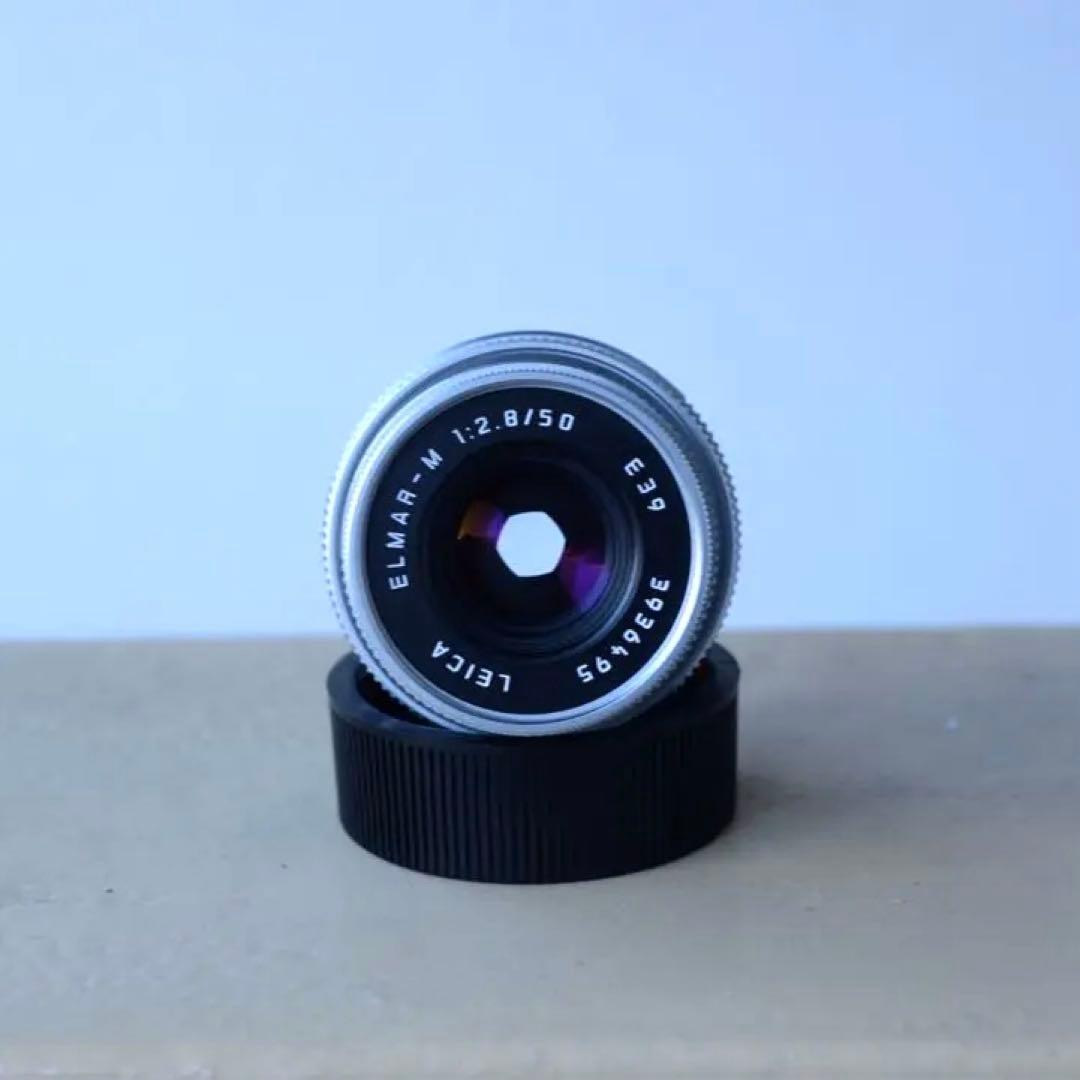 極美品銘玉 LEICA ELMAR-M 50mm F2.8 シルバー 共箱