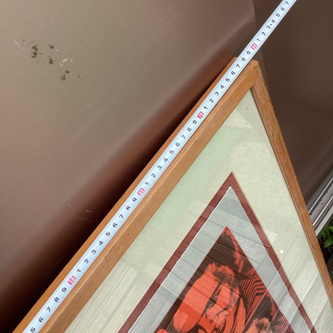 Ronnie Wood エルビス ポップアート 額縁付き　　（I 74