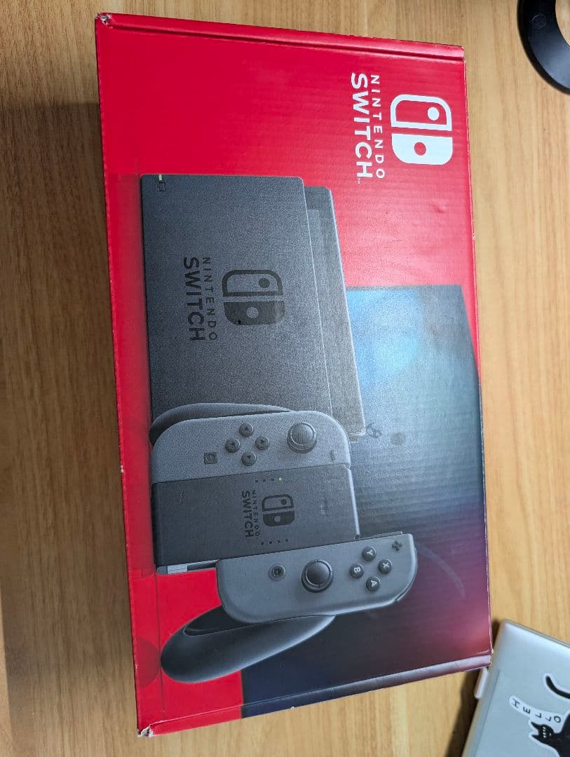 Nintendo Switch グレー 本体 リングフィット付き