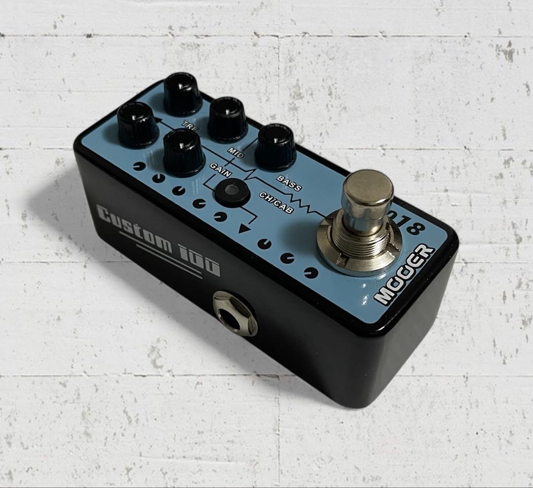 （美品）Mooer Micro Preamp 018 アンプシミュレーター