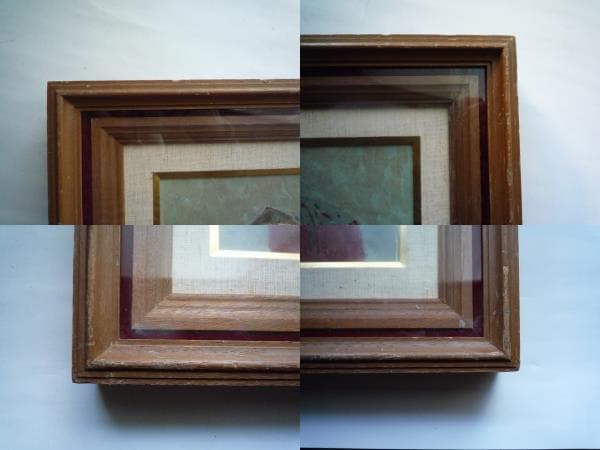 柏原覚太郎「西洋人形」油彩画M6号