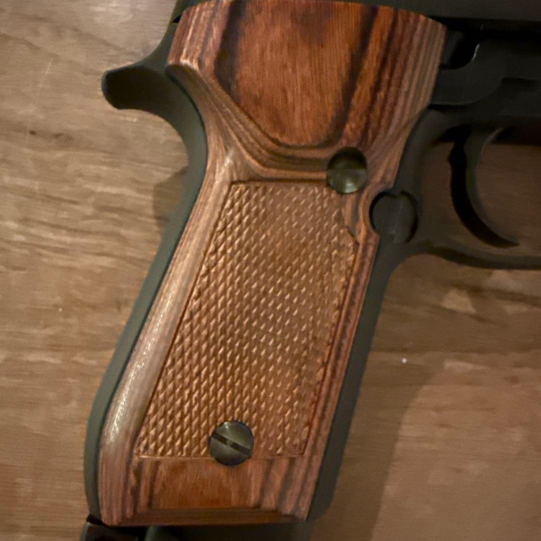 【木グリ付】KSC M93R HW 07HK & パンドラアームズ木製グリップ