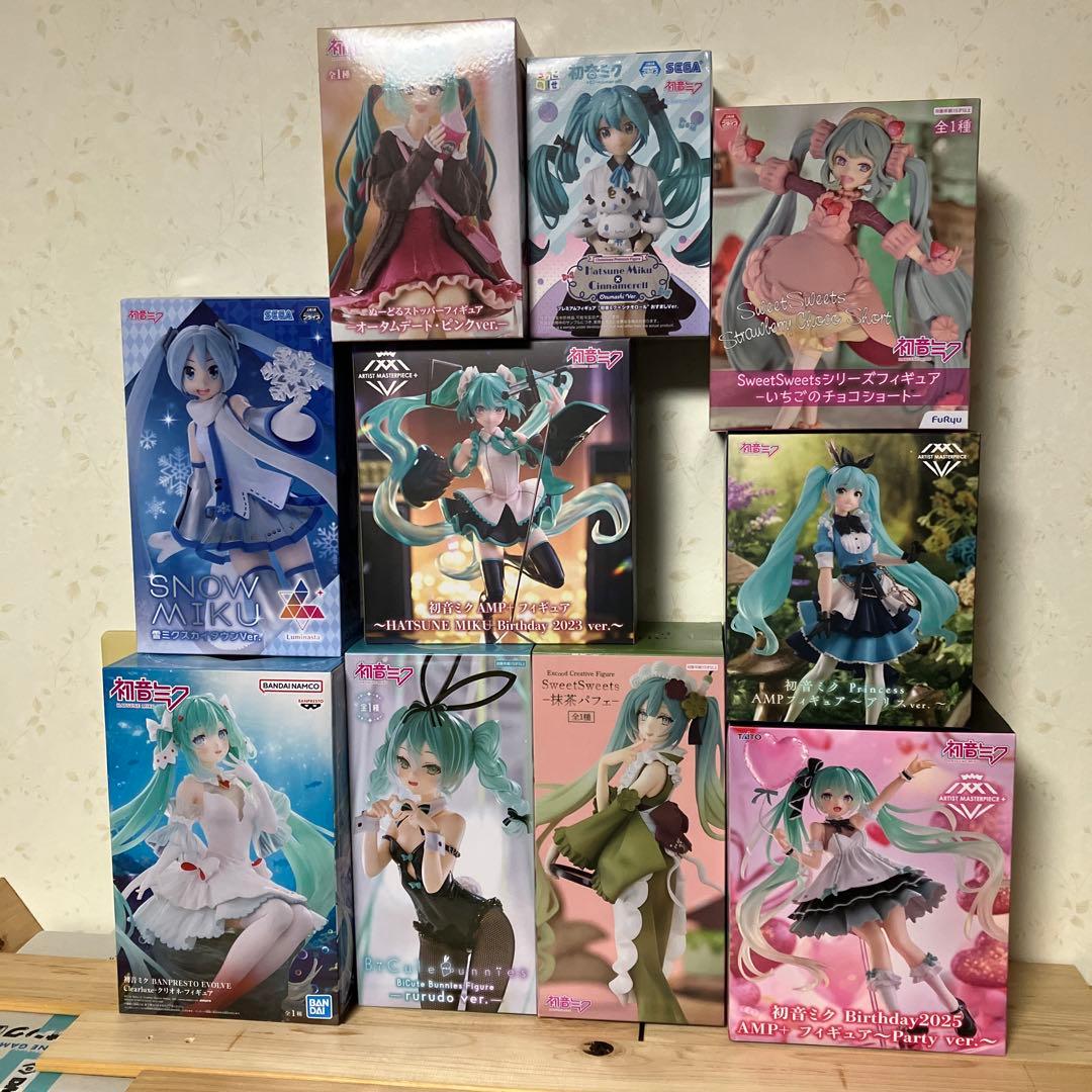 【必見】初音ミクフィギュア10点 バラ売不可、価格相談可