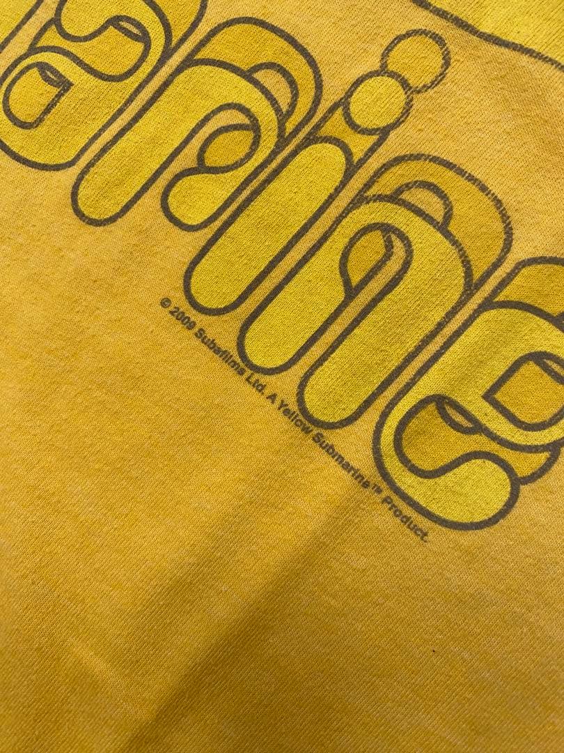 古着Ｔシャツ　アメリカ製:ビートルズイエローサブマリン　コピーライト付き