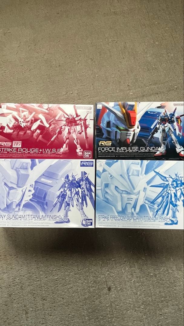 ガンダムSEED HG、RGシリーズ セット