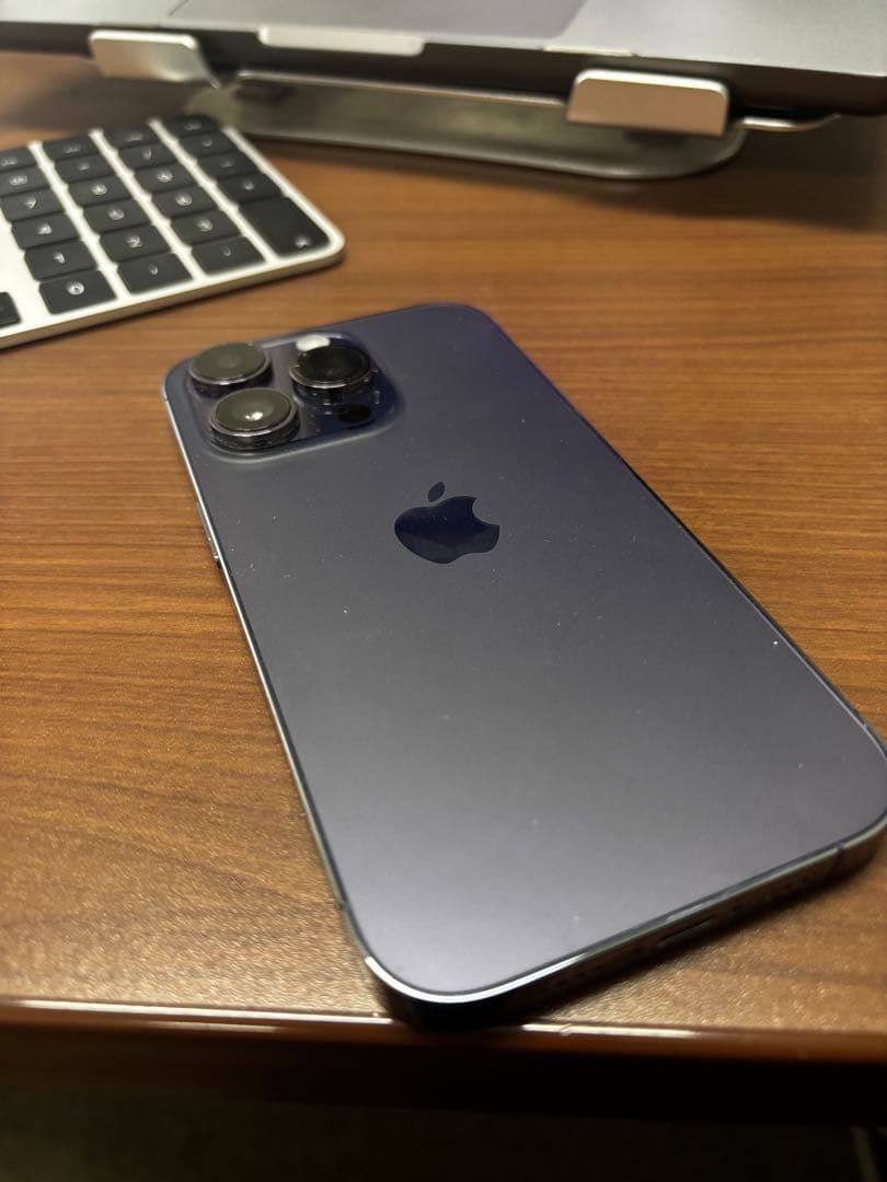 iPhone 14 Pro 128GB ディープパープル　状態美麗