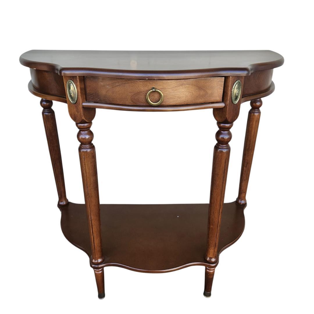 西洋 アンティーク調 コンソールテーブル サイドテーブル