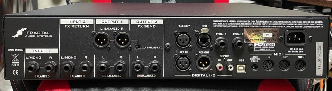 Fractal Audio AXE FX II XL 美品 元箱付